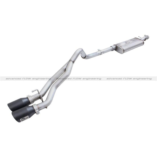 aFe Power Rebel Series 3in 409SS Cat-Back Exhaust w/ Black Tips 05-15 Toyota Tacoma V6-4.0L