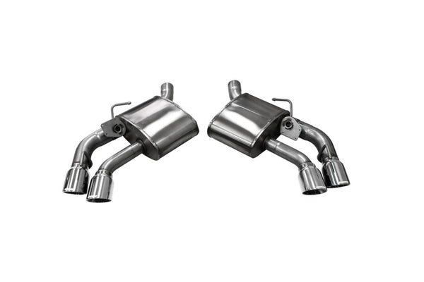 Corsa 16-24 Chevrolet Camaro SS/ZL1 6.2L V8 Polished Xtreme Axle-Back Exhaust with Factory NPP Valve