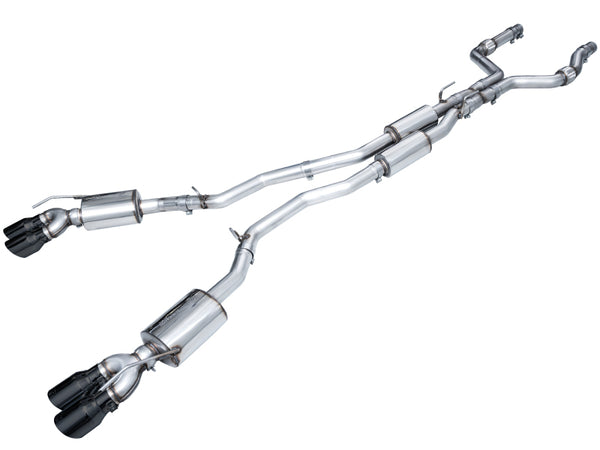 AWE Tuning Touring Edition Cat-Back Exhaust w/ Diamond Black Tips for 2020+ Ford Explorer ST