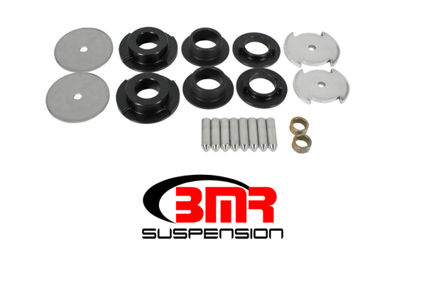 BMR 16-17 Camaro 6th Gen Rear Cradle Lockout Bushing Kit - Black