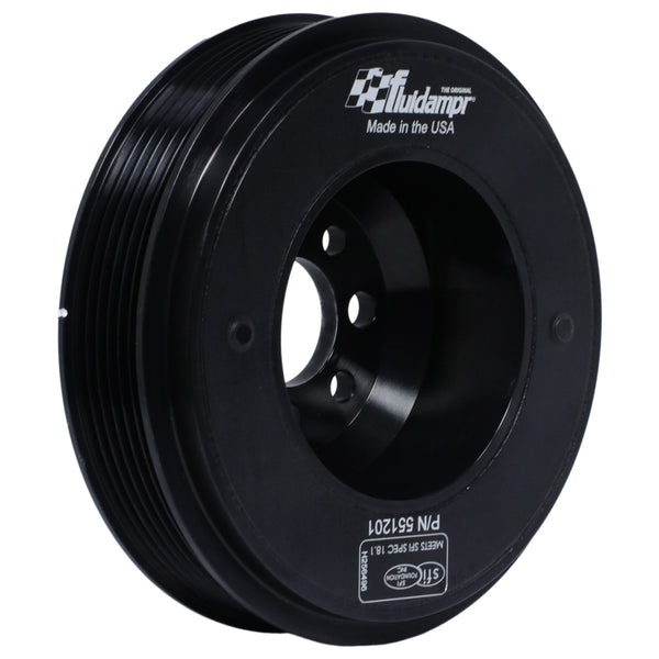 Fluidampr 1.8L Turbo Steel Crankshaft Damper for VW (2000-2005, 4-Bolt)