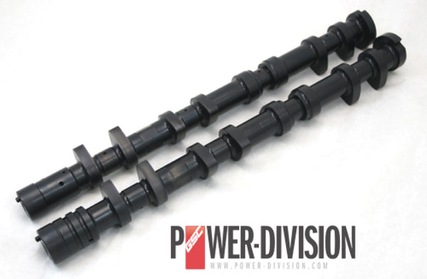 GSC Power Division S3 Billet Camshafts for 2008-2016 Mitsubishi Evo X 4B11T - 280/280 Specs