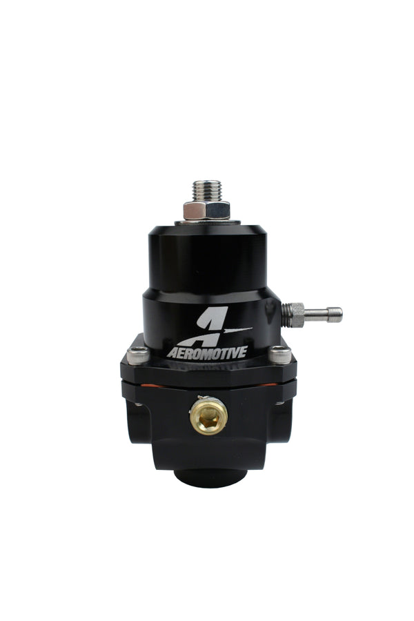 Aeromotive X1 Series Adjustable Fuel Pressure Regulator 3-15 PSI - Dual -08AN Inlets, -08AN Return