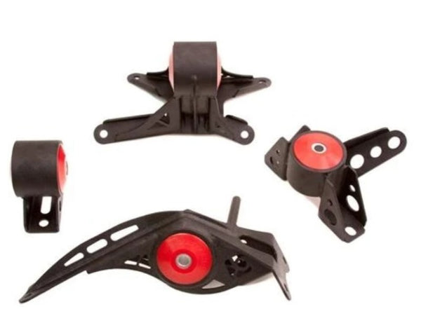 Innovative Black Steel Engine Mounts for 10-15 Lotus Evora 2GR-FE/2GR-FZE with 75A Bushings