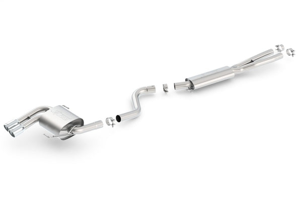 Borla Cat-Back Exhaust for 2008-2012 BMW 328i E90 2.0L RWD - Touring Dual Left Rear Exit