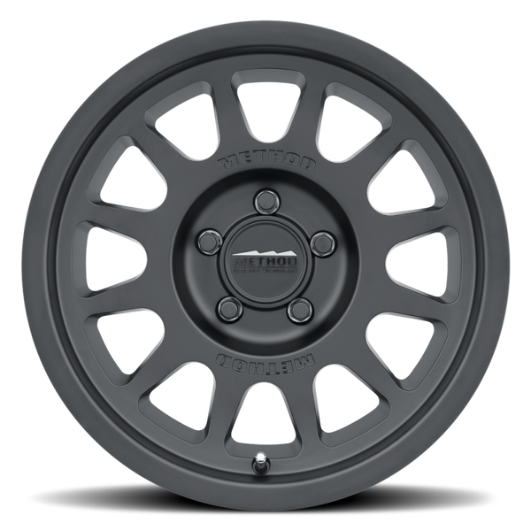 Method MR703 17x7.5 +50mm Offset 5x160 65mm CB Matte Black Wheel