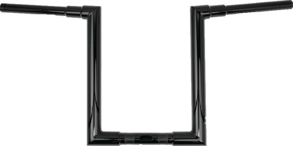 Burly Brand Jason Bar 14in - Gloss Black for Harley-Davidson FLTRK & FLTRU