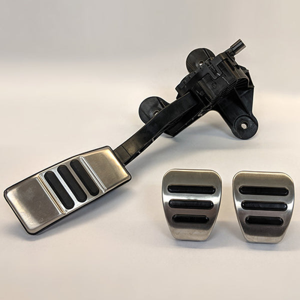 Ford Racing Aluminum & Urethane Pedal Covers for 2011-2021 Ford Mustang