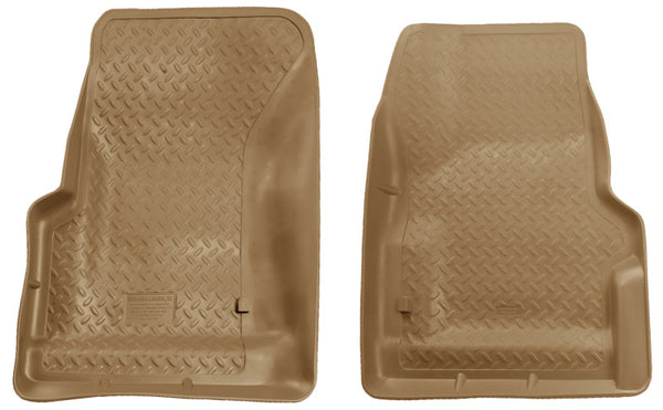 Husky Liners Classic Style Tan Floor Liners for 97-06 Jeep Wrangler