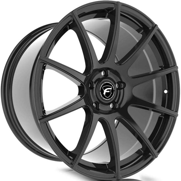 Forgestar CF10 19x10 Gloss Black Wheel - 5x120.65 BP, ET30, 6.7in BS