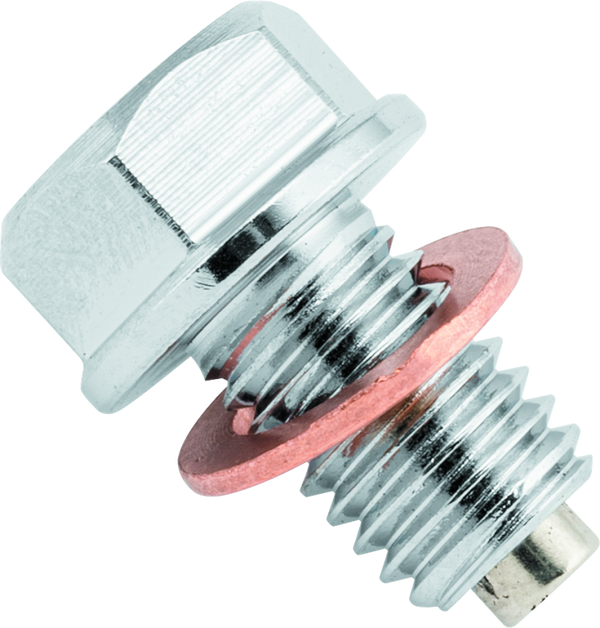 BikeMaster 10mm Magnetic Stainless Steel Oil Drain Plug