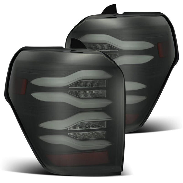AlphaRex PRO-Series LED Tail Lights Jet Black Toyota 4Runner (20102021)
