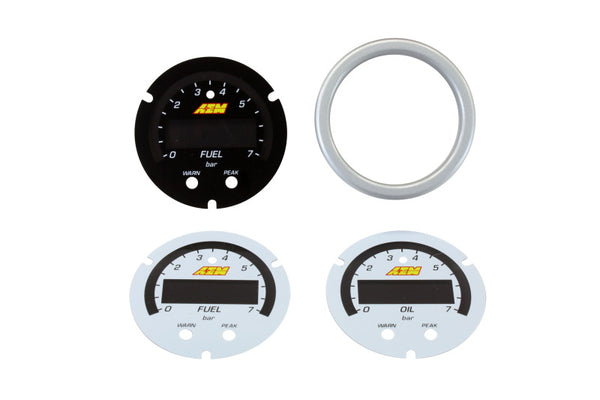 AEM X-Series Pressure Gauge Accessory Installation Kit