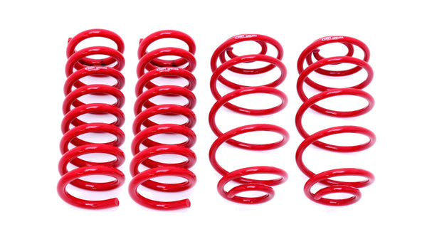 BMR Suspension 67-72 A-Body Lowering Spring Kit (Set of 4) - Red