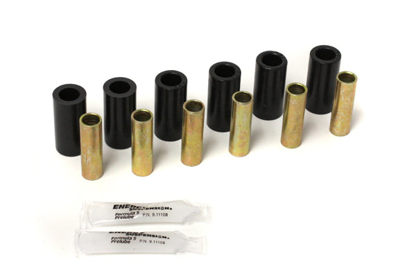 Energy Suspension CJ Suspension Bushings - Front or Rear - Black