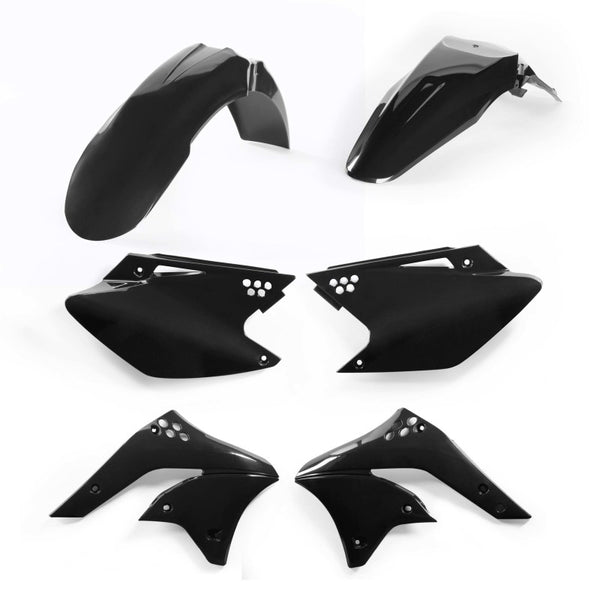 Acerbis Black Plastics Kit for Kawasaki KX250F (20062008)