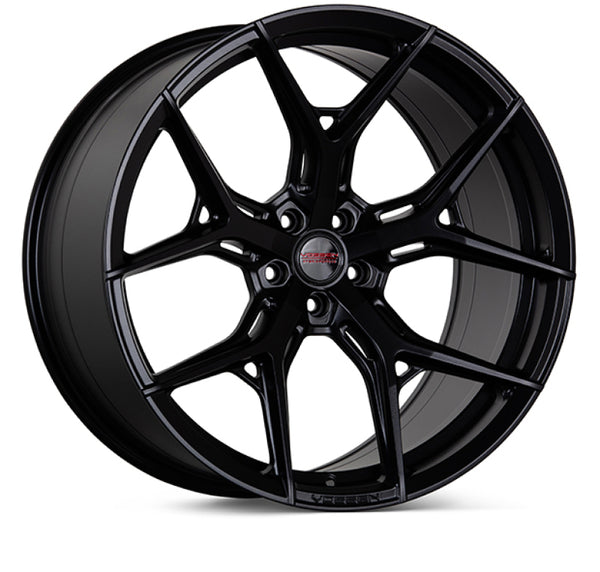 Vossen 20X10 - 5X114.3 - ET30 - DEEP - 70.5 - SB - S550 / S650 FRONT - SATIN BLACK WHEEL