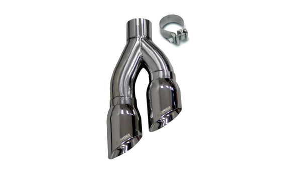 CORSA Performance 2009-2013 Inlet 4in Pro Series Twin Side Swept Exhaust Tip Kit