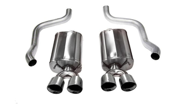 Corsa 2014-16 Axle-Back Exhaust Dual Rear Polished Outlet 2014 Cadillac CTS Vsport 3.6L V6 Automatic