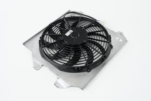 CSF All-Aluminum Fan Shroud with 12in SPAL Fan for 92-00 Honda Civic
