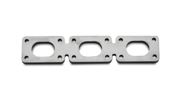 Vibrant T304 SS Exh Manifold Flanges for BMW E36/E46 platform motors 3/8in Thick (SOLD IN PAIRS)