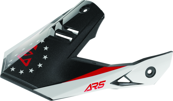Answer AR5 Rally Helmet Visor - Red/Black