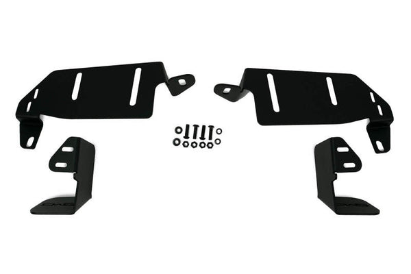 DV8 Offroad 21-22 Ford Bronco Bumper Pocket Light Mounts for 3in LED Pods (Pair)