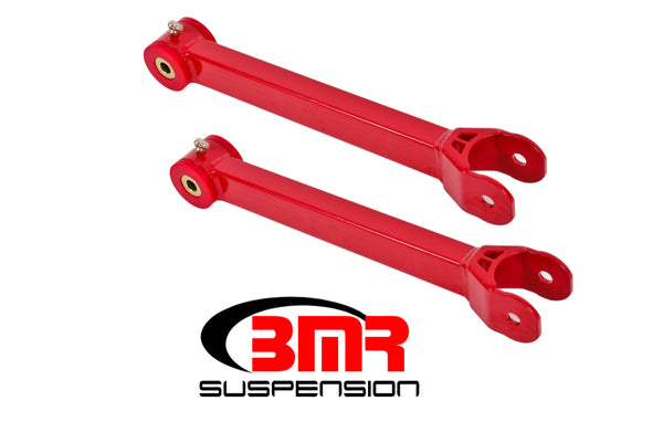 BMR 2016-2017 6th Gen Camaro Non-Adjustable Lower Trailing Arms - Polyurethane - Red
