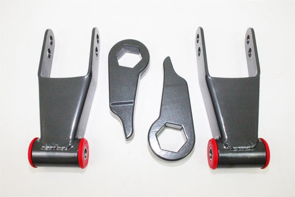 MaxTrac 01-09 Ford Ranger 2WD/4WD w/Torsion Bar Susp. (Non Stabilitrak) 3in/2in Torsion Key Lift Kit