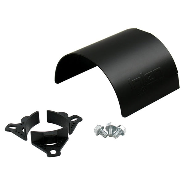 Injen Universal Aluminum Air Filter Heat Shield - Black (2.50 / 2.75 / 3.00 in)