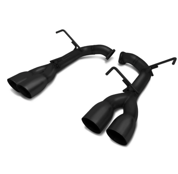 BLOX Racing Muffler Delete Kit for 2015-2021 Subaru WRX & WRX STI - Black Tip