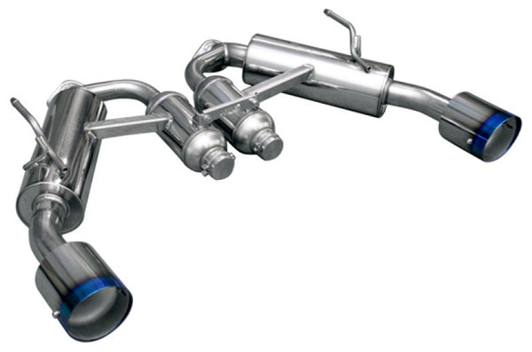 HKS Q50 VQ37 Dual Hi-Power Catback Exhaust with Titanium Tips