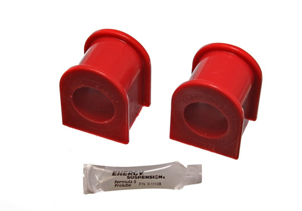Energy Suspension 00-04 Ford Excursion 4WD 36mm Front Sway Bar Bushing Set - Red