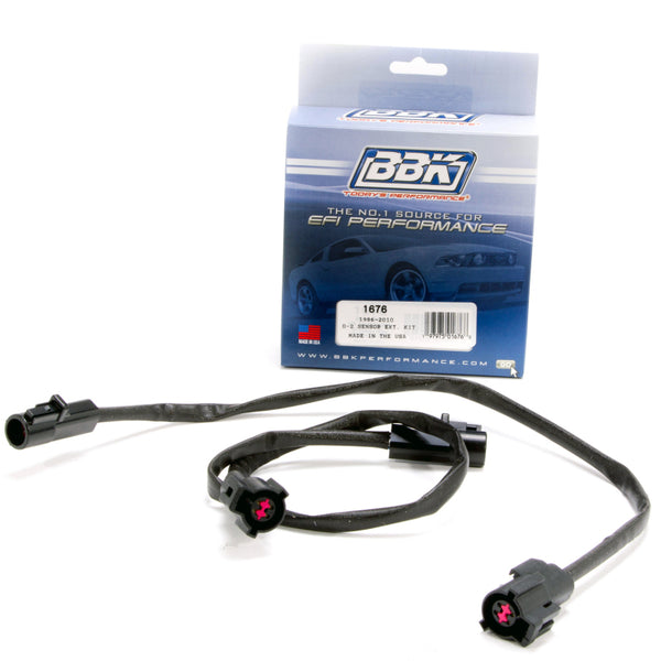 BBK O2 Sensor Wire Harness Extension Kit (Pair) for Ford Mustang 19862010 5.0L & 4.6L