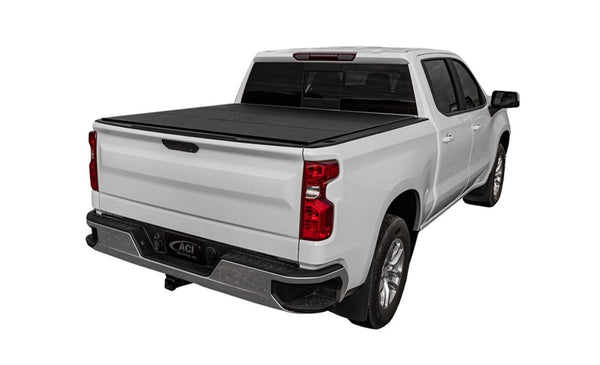 Access LOMAX Hard Tri-Fold Tonneau Cover 5ft 8in Bed for 2019-2023 Chevrolet/GMC 1500 (B3020089)