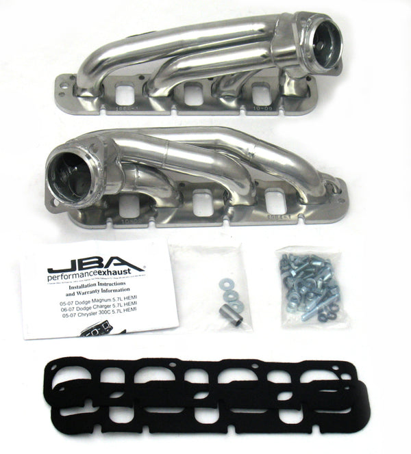 JBA 2009-2020 Chrysler 5.7L HEMI 1-3/4in Primary Silver Cat4Ward Header