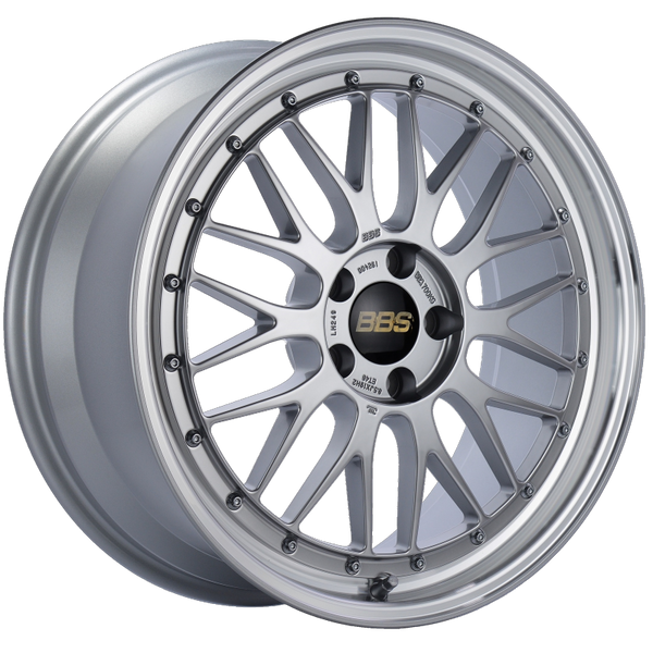 BBS LM Forged Wheel 19x8.5 5x112 ET48 Diamond Silver/Diamond Cut Lip (82mm PFS Clip Required)