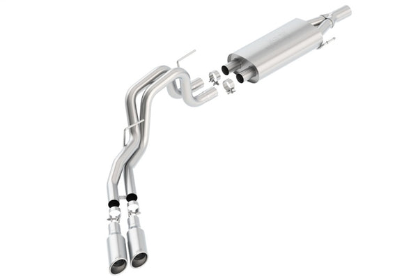 Borla Catback Exhaust for 10-14 Ford F-150 SVT Raptor 6.2L 8cyl