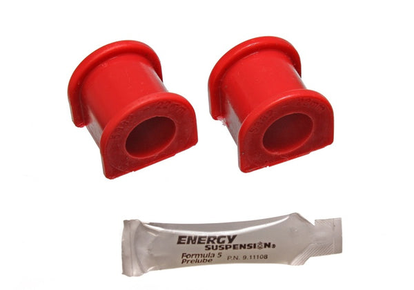 Energy Suspension 96-00 Honda Civic/CRX 22mm Front Sway Bar Bushings - Red