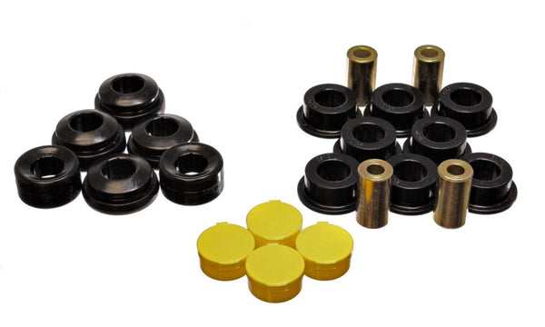 Energy Suspension Rear Control Arm Bushing Set for 01-05 Honda Civic/CRX & 02-05 Civic Si - Black