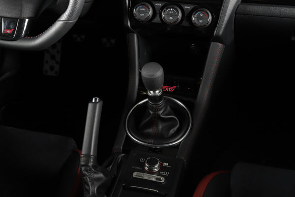 GrimmSpeed Stubby Shift Knob - Stainless Steel Black M12x1.25