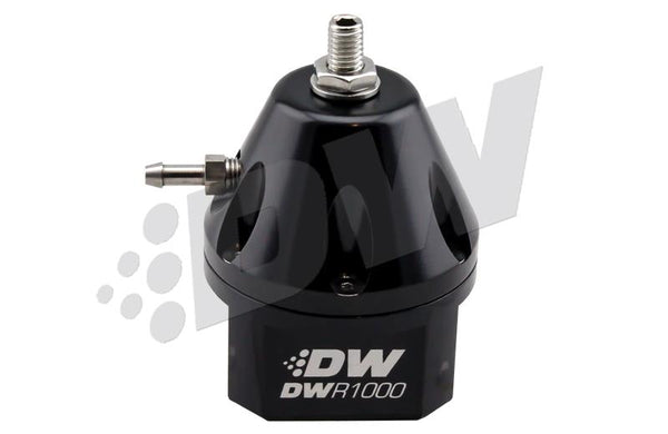 DeatschWerks DWR2000 Adjustable Fuel Pressure Regulator - Black