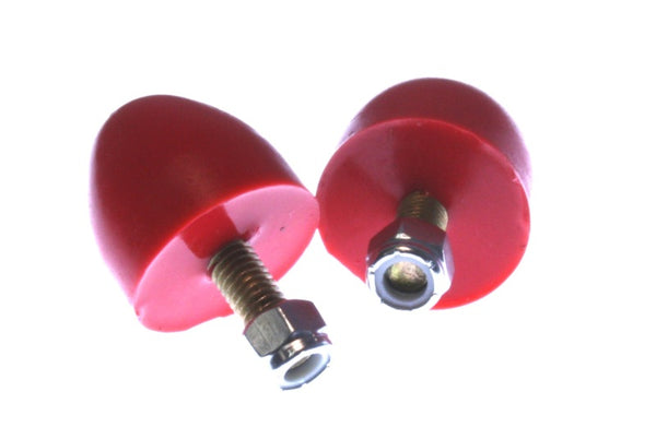 Energy Suspension General Purpose Bump Stops - Red (Set of 2)
