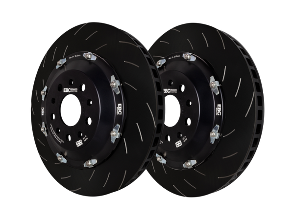 EBC Racing 2020-2023 Chevrolet Corvette Stingray 6.2L Z51 2-Piece SG Racing Rear Rotors