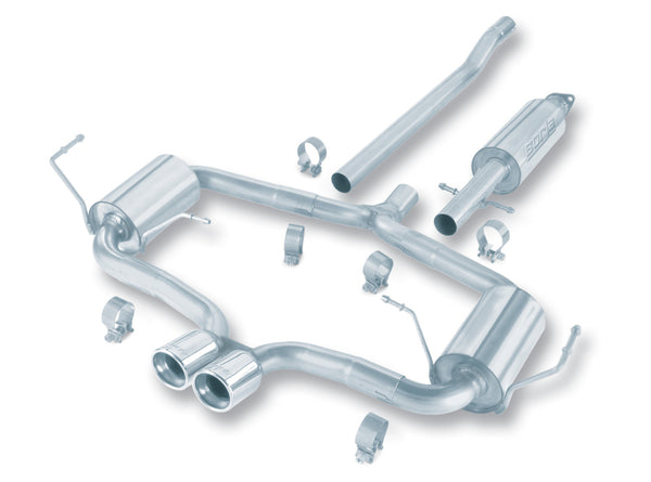 Borla Aggressive Cat-Back Exhaust for 2004-2006 Mini Cooper S (Hatchback & Convertible)