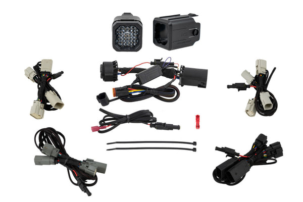 Diode Dynamics 21-23 F-150 Hitch Mount LED Pod Reverse Kit C1R
