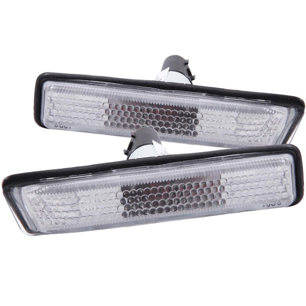 ANZO Clear Side Marker Lights Pair for 1997-1998 BMW 3 Series (318i/318is)