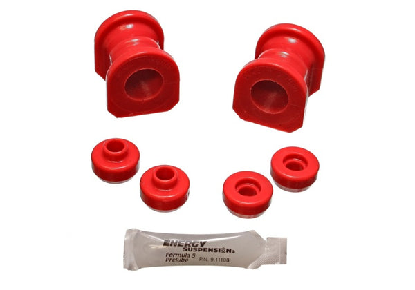 Energy Suspension 89-94 Nissan 240SX (S13) 25mm Front Sway Bar Bushing Set - Red
