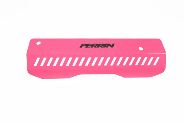 PERRIN 22-25 Subaru WRX Pulley Cover - Hyper Pink (SHORT - For Use w/PERRIN AOS)