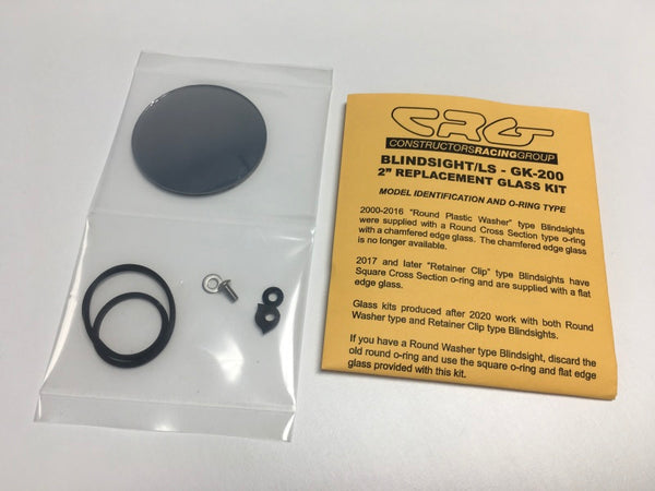 CRG 2-Inch Round Replacement Glass Kit for Side Mirrors